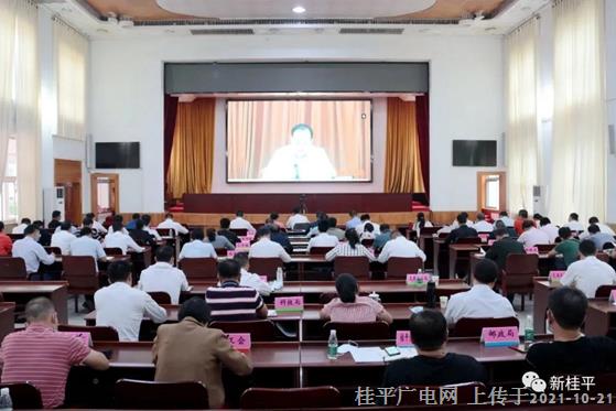 桂平市組織收聽收看貴港市安全生產(chǎn)專題視頻會議