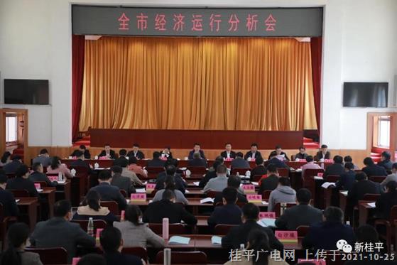 桂平市召開全市經濟運行分析會