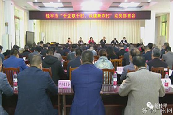 【鄉(xiāng)村振興 桂平行動(dòng)】桂平：千企聯(lián)千村 共建新農(nóng)村