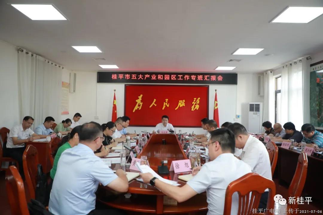 桂平市召開(kāi)五大產(chǎn)業(yè)和園區(qū)工作專班匯報(bào)會(huì)