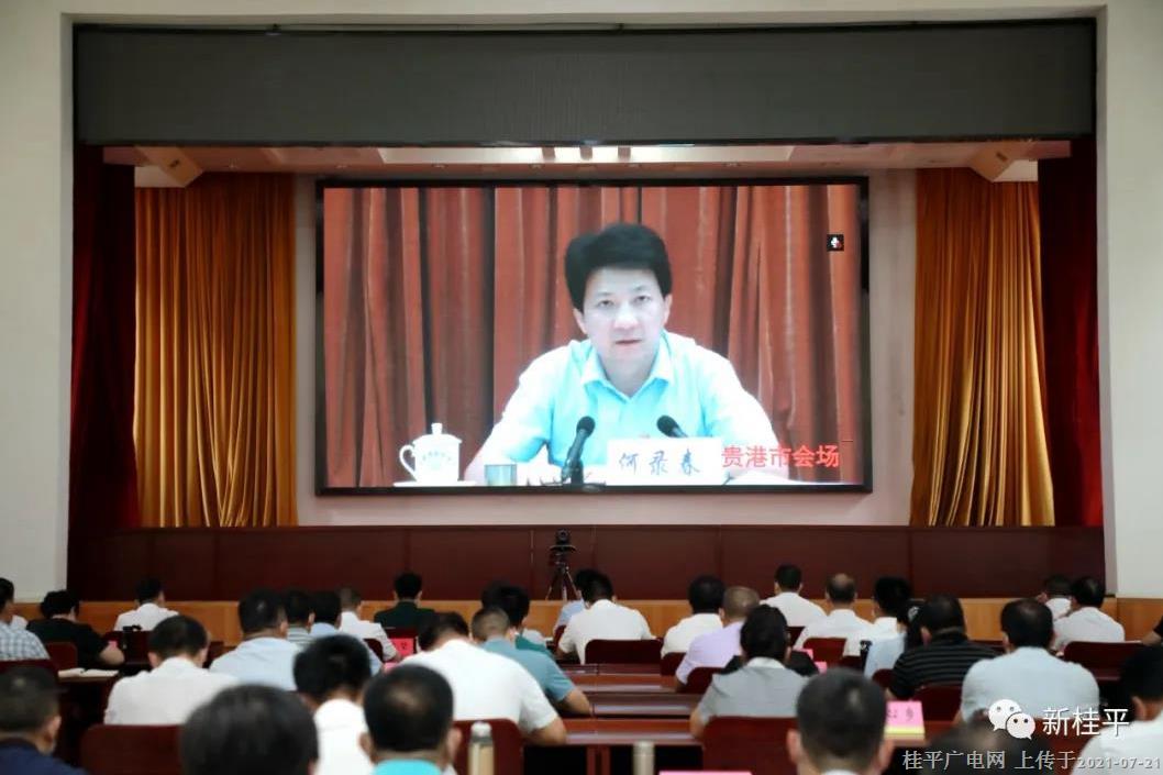 桂平市組織參加貴港市貫徹落實(shí)第二輪第三批中央生態(tài)環(huán)境保護(hù)督察反饋意見整改工作動(dòng)員部署會(huì)