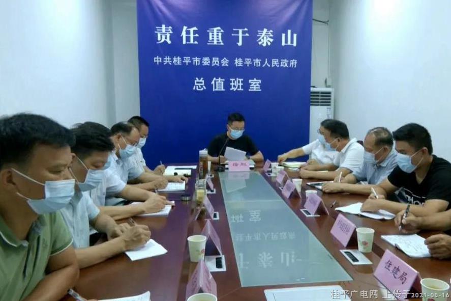 桂平市組織參加貴港市新冠病毒疫苗接種工作視頻調(diào)度會