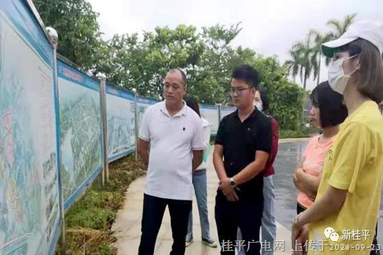廣西心儀美旅營銷策劃有限公司一行到桂平市大成塘移民安置區(qū)開展考察活動
