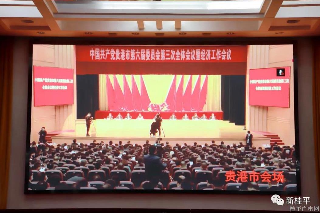 桂平市組織收聽收看中國共產(chǎn)黨貴港市第六屆委員會第三次全體會議暨經(jīng)濟(jì)工作會議