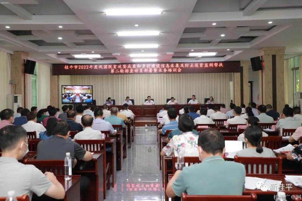 桂平市召開2022年度鞏固脫貧攻堅成果和鄉(xiāng)村建設(shè)信息采集及防止返貧監(jiān)測幫扶第二輪排查動員部署暨業(yè)務(wù)培訓(xùn)會