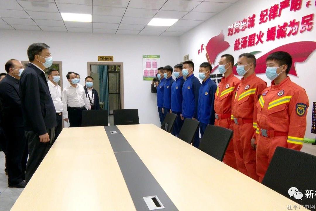許永錁到桂平市調(diào)研