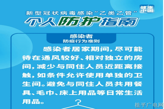 提醒！新冠病毒感染者防疫行為準(zhǔn)則→