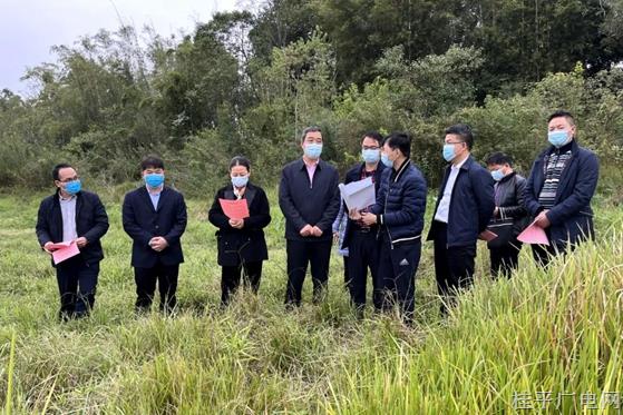 閆九球到桂平市調(diào)研重大水利工程建設(shè)工作
