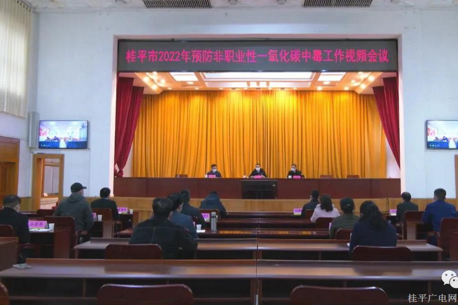 李進(jìn)清主持召開桂平市2022年預(yù)防非職業(yè)性一氧化碳中毒工作視頻會(huì)議