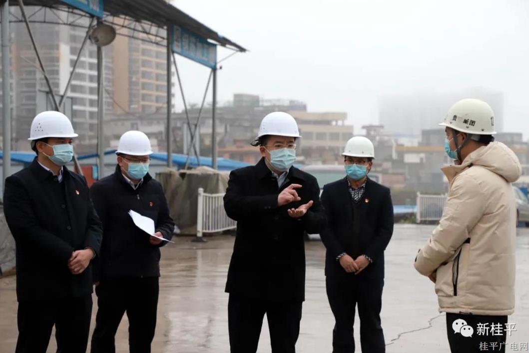 韋慶強率隊調(diào)研重大項目建設(shè)和企業(yè)復工復產(chǎn)情況