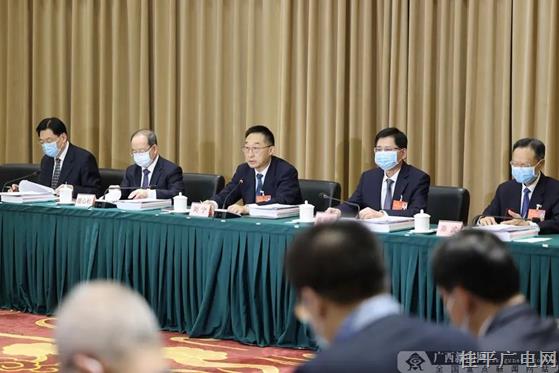 廣西代表團審議《政府工作報告》