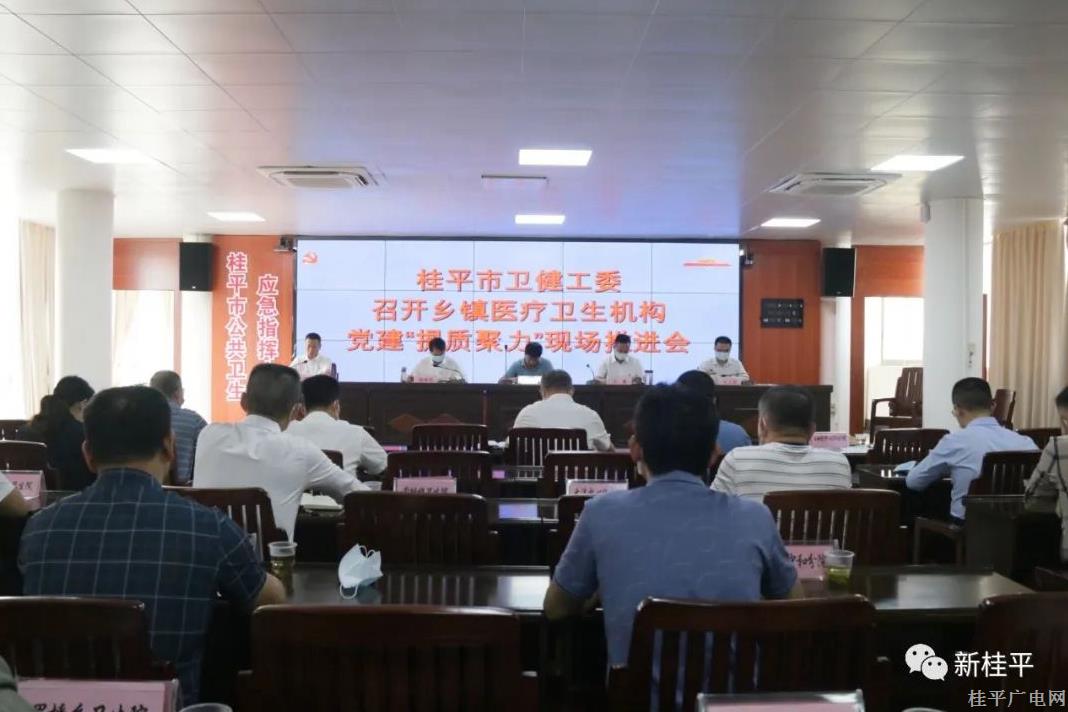桂平市召開鄉(xiāng)鎮(zhèn)醫(yī)療衛(wèi)生機(jī)構(gòu)黨建“提質(zhì)聚力”推進(jìn)會(huì)