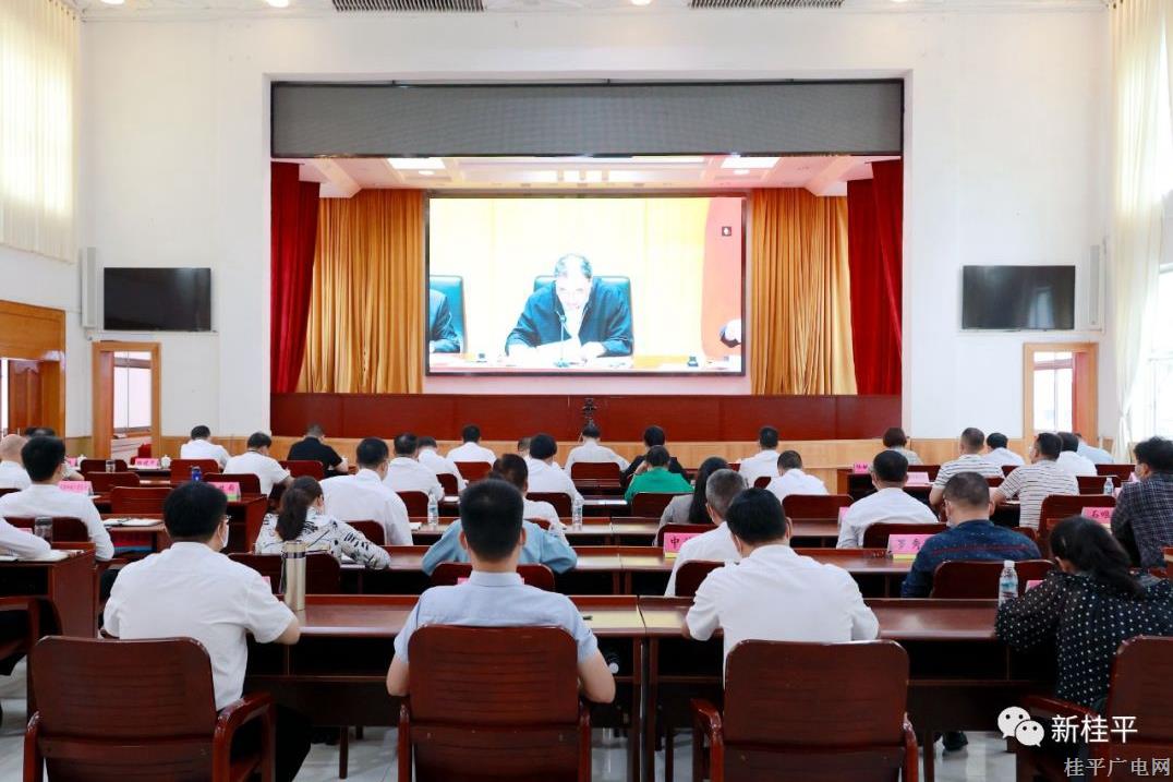 桂平市組織參加全國新冠肺炎疫情防控工作電視電話會(huì)議