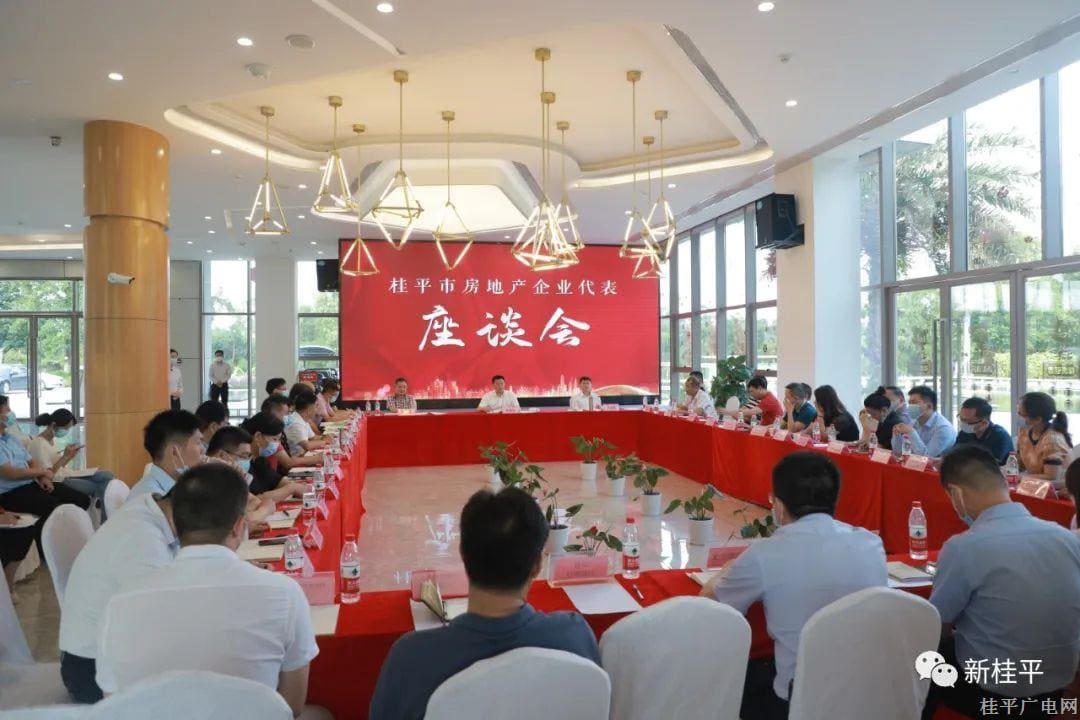黃德佳主持召開桂平市房地產(chǎn)企業(yè)代表座談會