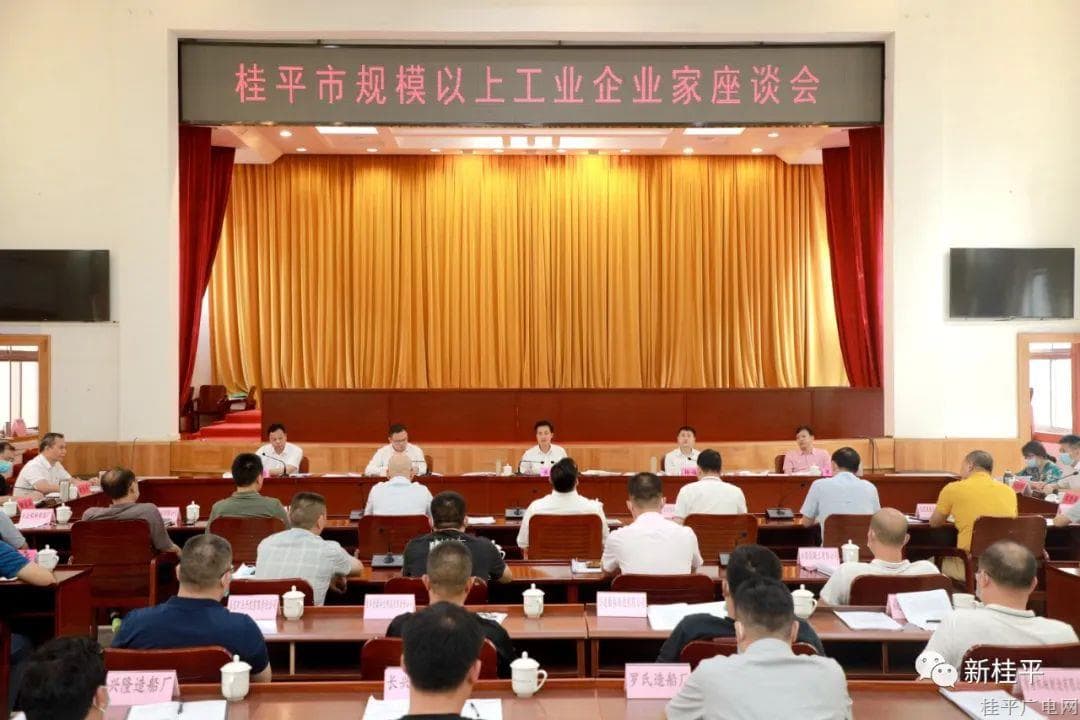 桂平市召開規(guī)模以上工業(yè)企業(yè)家座談會