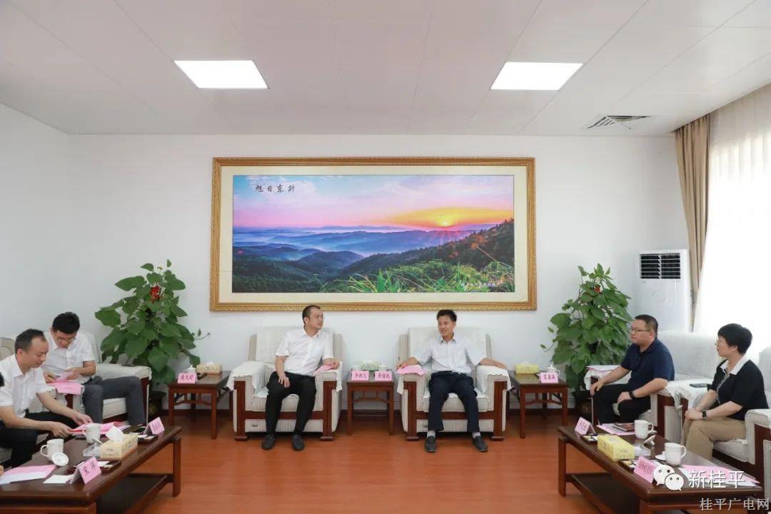 黃創(chuàng)優(yōu)會(huì)見廣西玉柴機(jī)器集團(tuán)有限公司一行