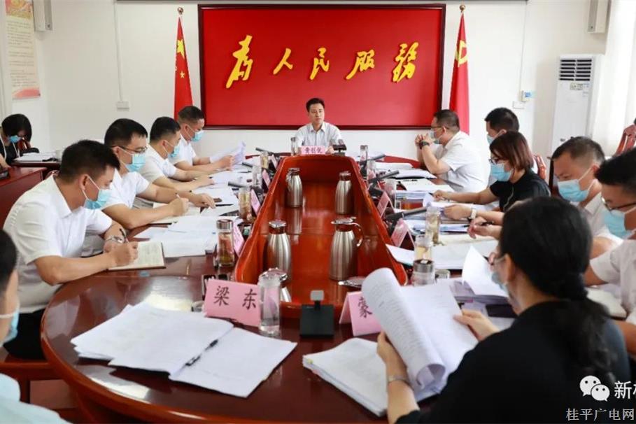 桂平市委常委會(huì)召開會(huì)議