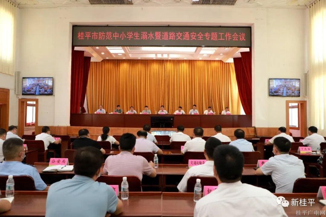 桂平市召開(kāi)防范中小學(xué)生溺水暨道路交通安全專(zhuān)題工作會(huì)議