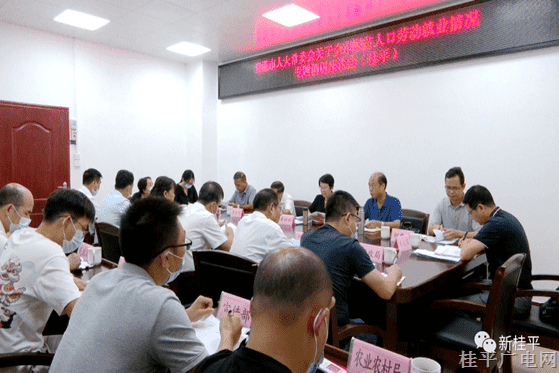貴港市人大調(diào)研組專題調(diào)研桂平市脫貧人口勞動(dòng)就業(yè)情況