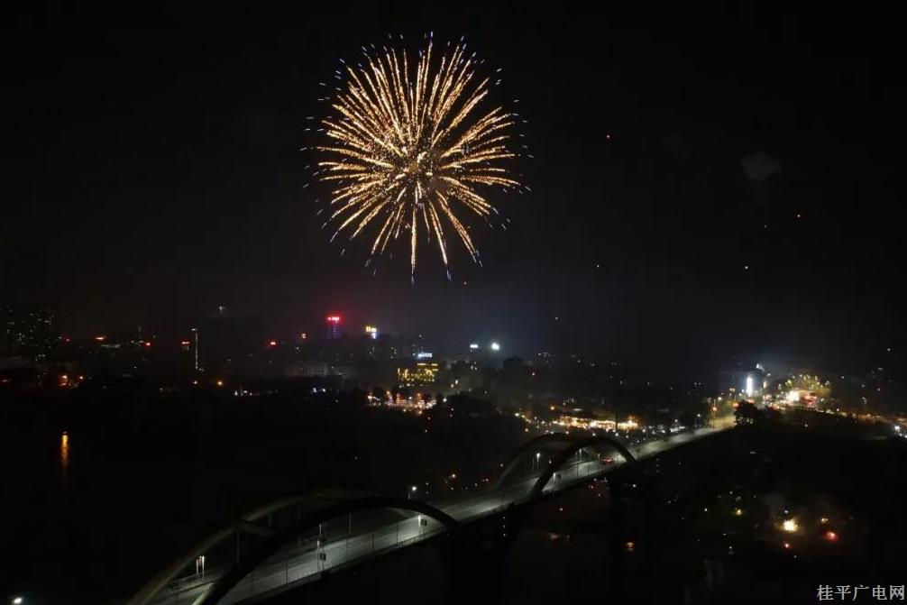 元旦煙花跨年夜 歡天喜地迎新年