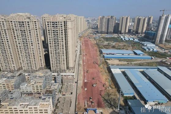 興桂路二期工程：元旦假期不停工 大干快干搶進(jìn)度
