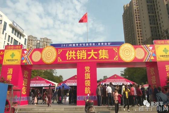 2023年“黨旗領(lǐng)航 消費(fèi)助農(nóng)”桂平供銷大集特色產(chǎn)品展銷會(huì)開始啦,！