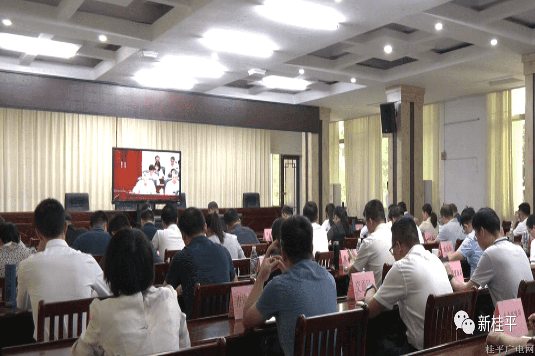 桂平市組織參加耕地保護和糧食安全工作推進電視電話會議