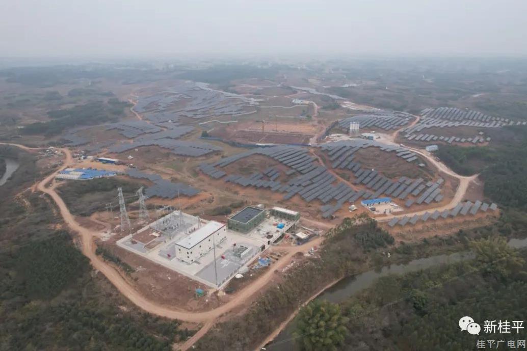 大灣鎮(zhèn)國家電投光伏發(fā)電項目首次并網發(fā)電成功