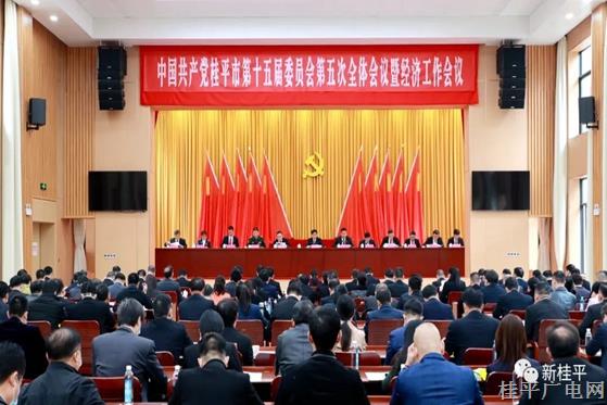 中共桂平市第十五屆委員會(huì)第五次全體會(huì)議公報(bào)
