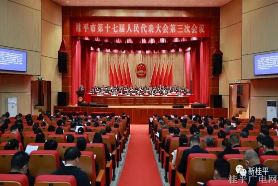 【聚焦兩會(huì)】桂平市第十七屆人民代表大會(huì)第三次會(huì)議隆重舉行,，黃創(chuàng)優(yōu)主持 黃德佳作政府工作報(bào)告
