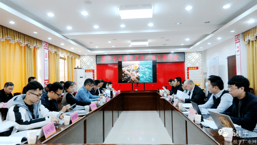 桂平市召開市文體藝術中心項目建設推進會