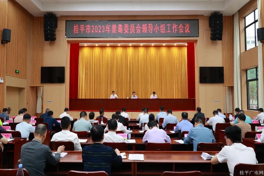 桂平市召開2023年禁毒委員會(huì)領(lǐng)導(dǎo)小組工作會(huì)議 黃創(chuàng)優(yōu)出席會(huì)議并講話