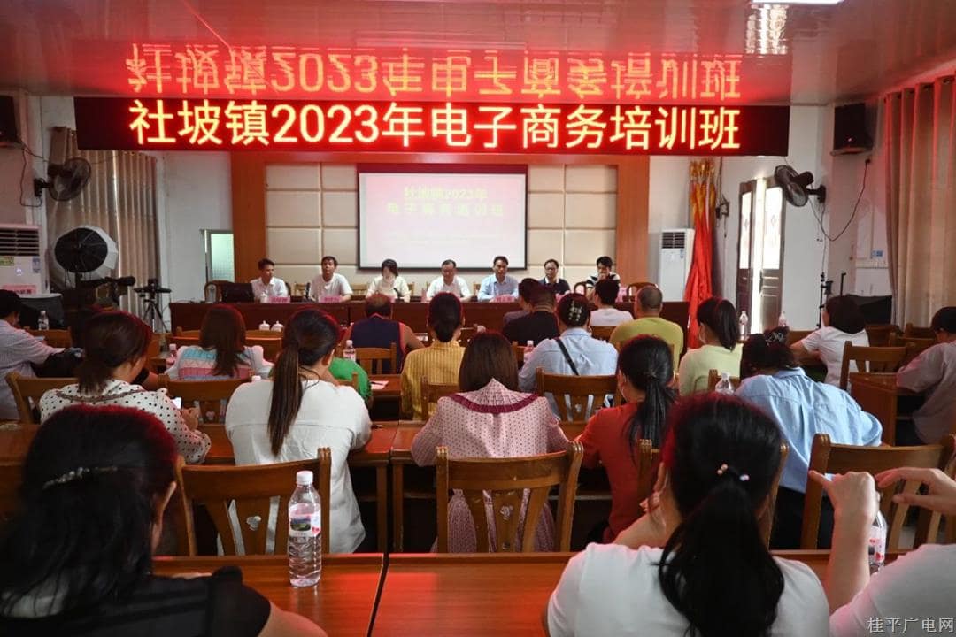 社坡鎮(zhèn)舉辦2023年電子商務培訓班
