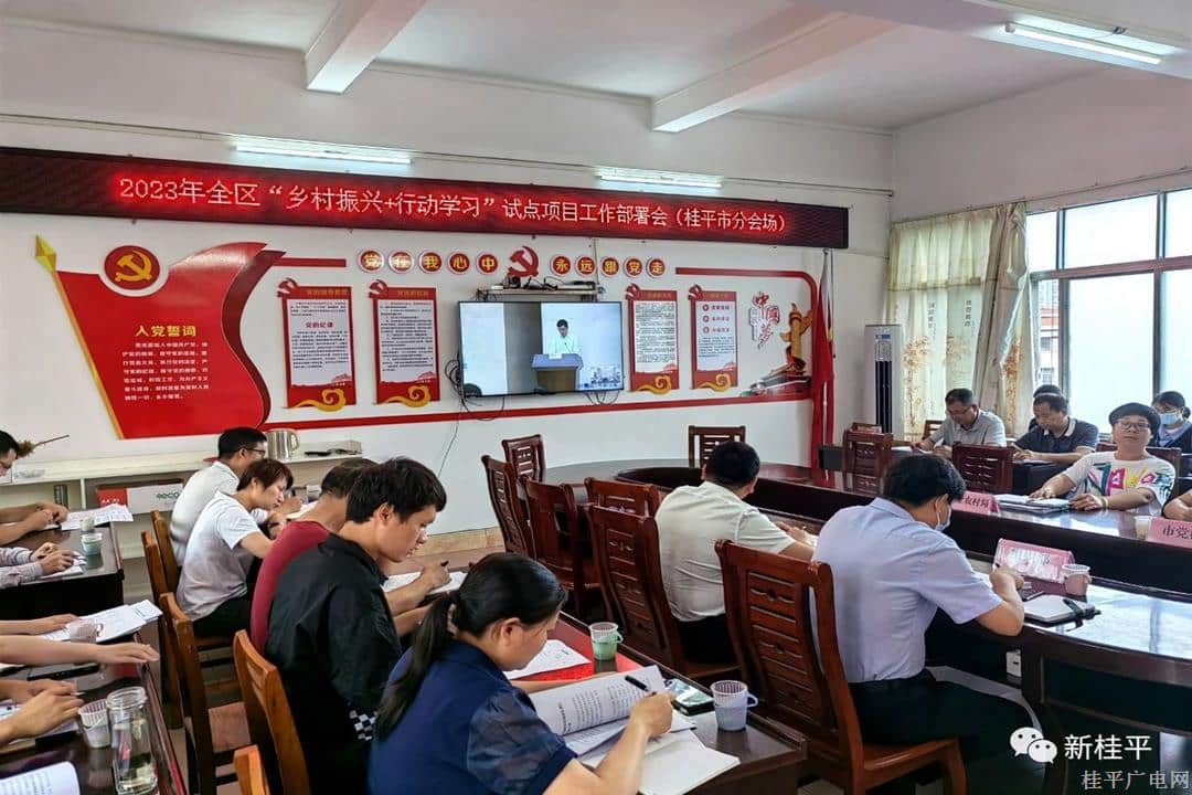 桂平市組織參加2023年全區(qū)“鄉(xiāng)村振興+行動學(xué)習(xí)”試點(diǎn)項(xiàng)目工作部署電視電話會議