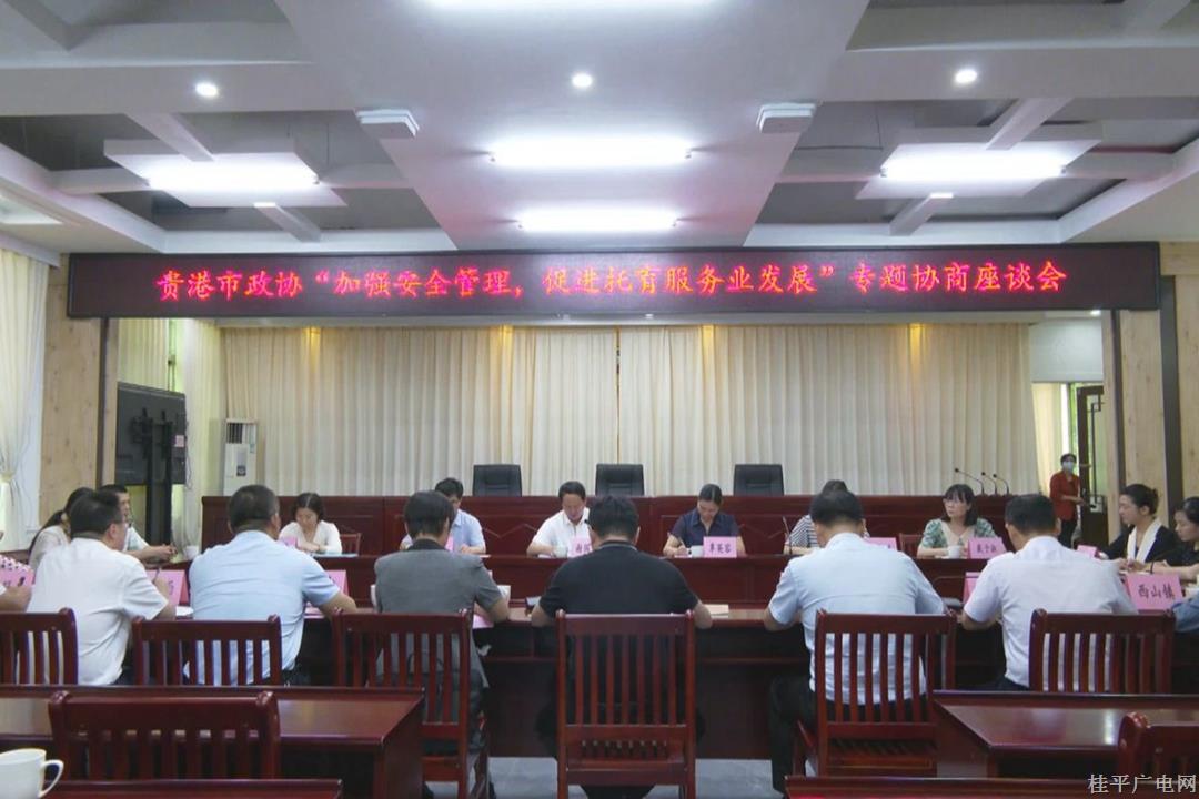 貴港市政協(xié)調(diào)研組到我市開展“加強安全管理 促進托育服務業(yè)發(fā)展”專題協(xié)商調(diào)研