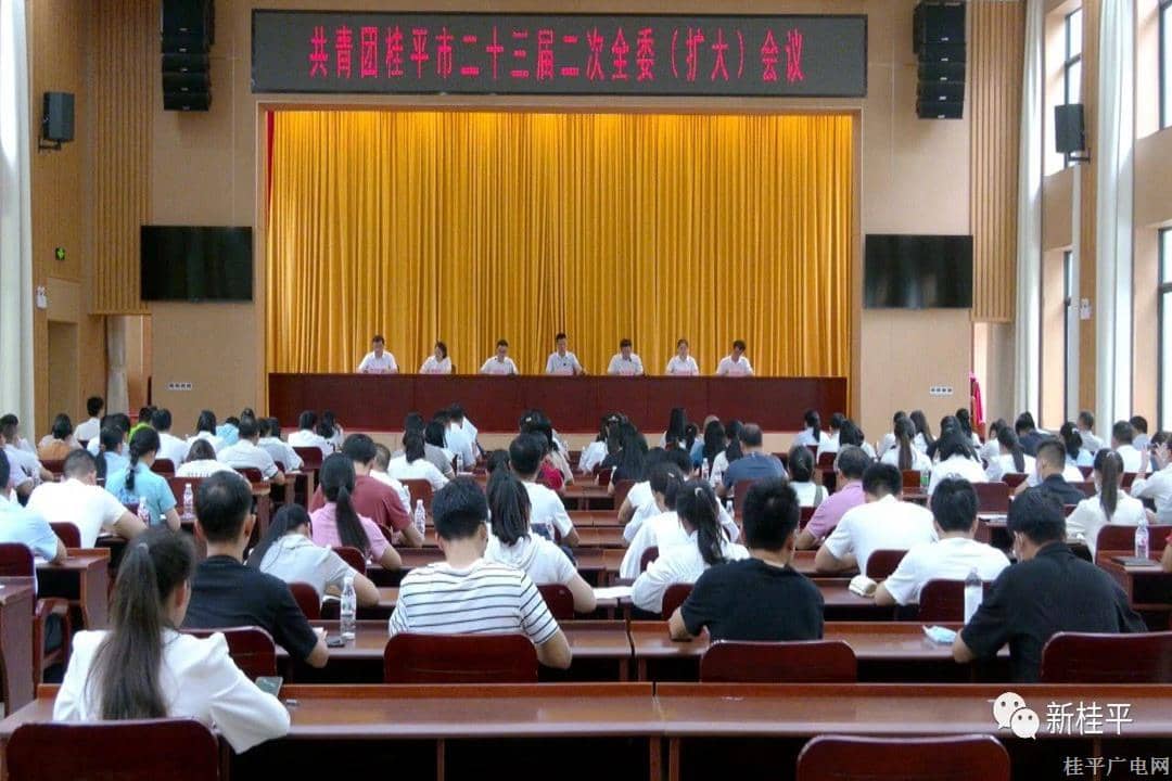 共青團桂平市二十三屆二次全委（擴大）會議召開