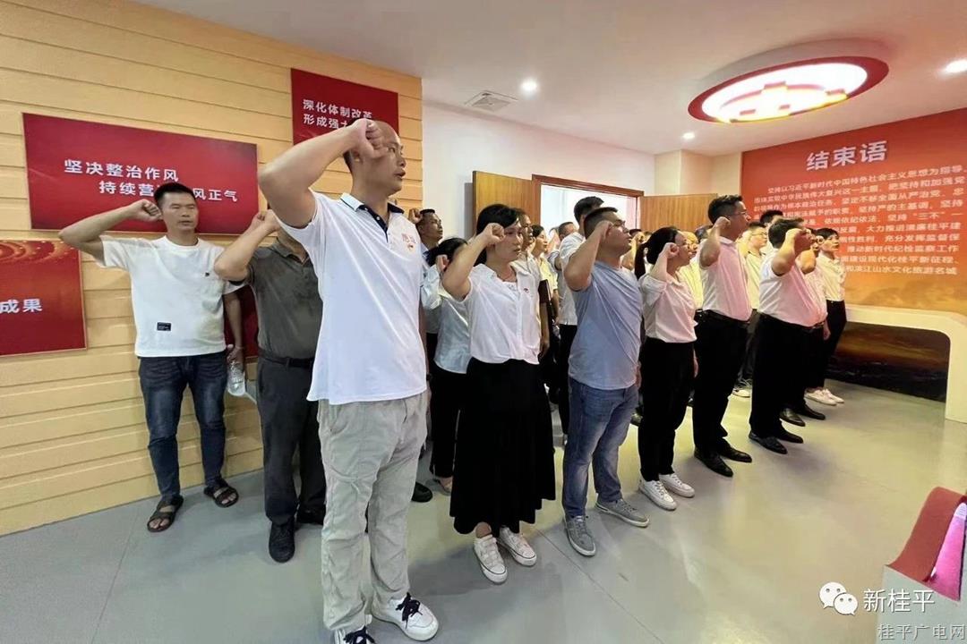 【清廉桂平】堅守清正廉潔 崇尚擔當實干———麻垌鎮(zhèn)開展廉政警示教育活動