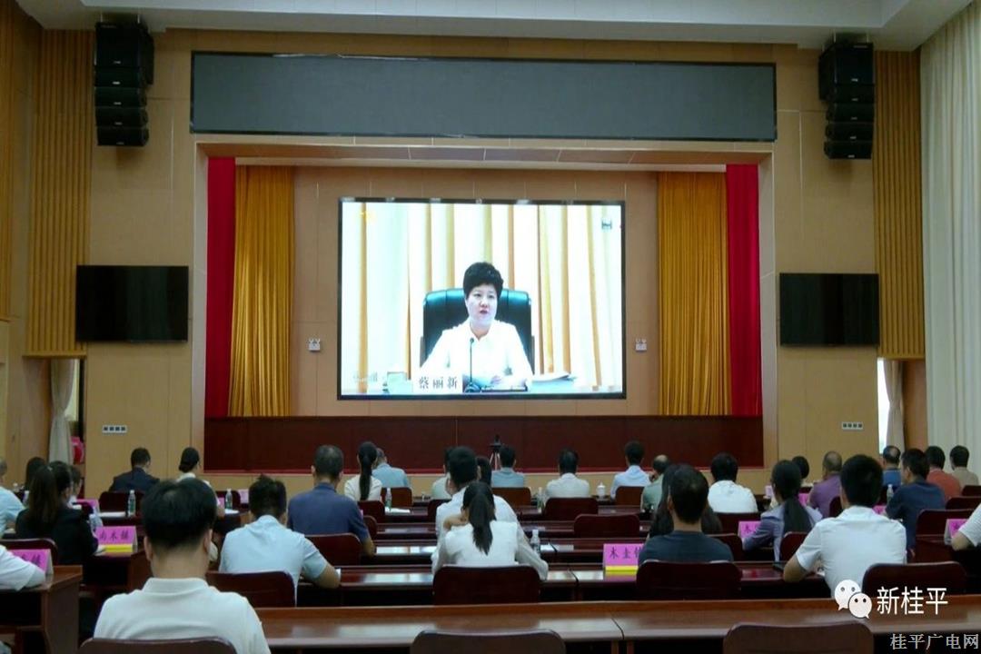  我市組織收聽收看廣西第五次全國經(jīng)濟(jì)普查電視電話會議