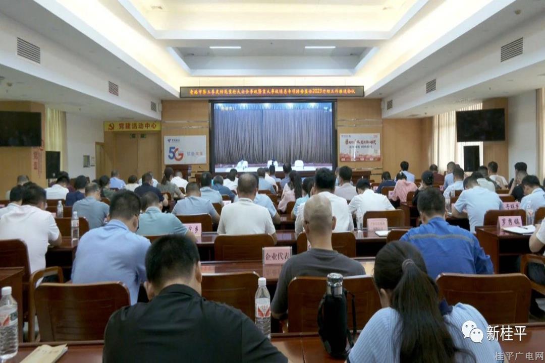 桂平市組織參加全區(qū),、貴港市第三季度防范重特大安全事故暨重大事故隱患專項排查整治2023行動工作推進(jìn)電視電話會議