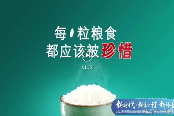 一等扶持作品8.《每一粒糧食都應(yīng)該被珍惜》