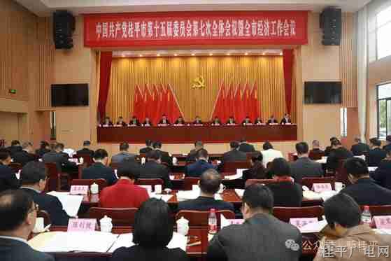 中國共產(chǎn)黨桂平市第十五屆委員會第七次全體會議公報(bào)