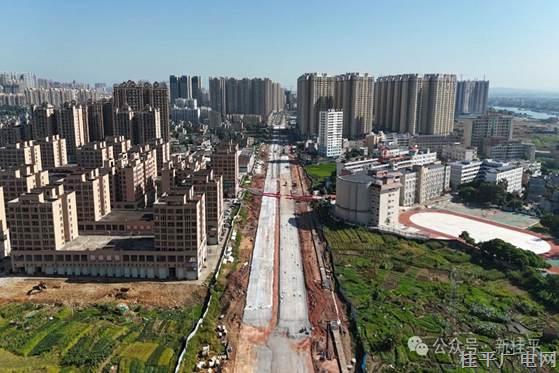 【奮進強國路 闊步新征程】國慶假期不停歇 桂平市城區(qū)各工程項目建設全力推進