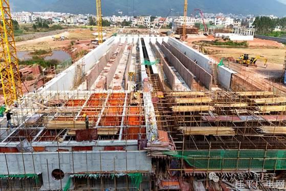 總進度已完成75%,！桂平市江南水廠項目建設(shè)穩(wěn)步推進