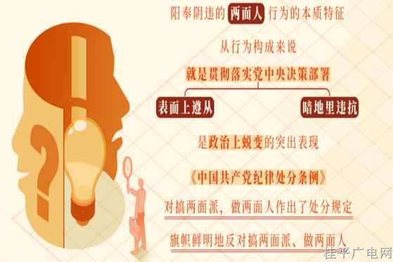 黨紀(jì)學(xué)習(xí)教育｜對搞兩面派,、做兩面人的處分規(guī)定有哪些,？