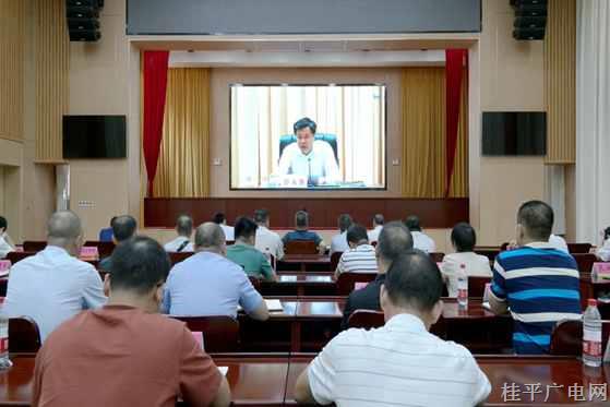 桂平市組織參加全區(qū),、貴港市第二季度防范重特大安全事故和消防安全工作電視電話會(huì)議