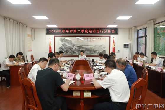 桂平市召開2024年第二季度經(jīng)濟運行分析會