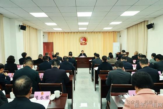 【聚焦兩會(huì)】桂平市第十七屆人民代表大會(huì)第五次會(huì)議主席團(tuán)召開第一次會(huì)議